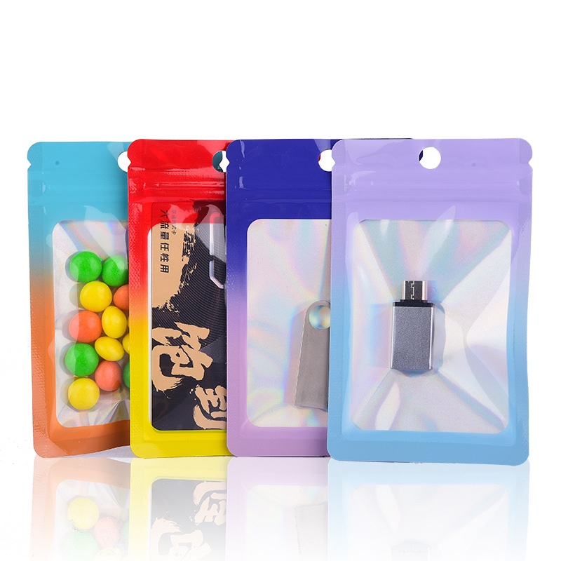 Food Storage In Mylar Bags - 1000 Adet Lazer Renk Degrade Kilitli