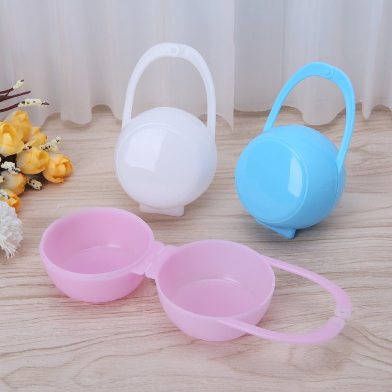 Food Storage Safe - Düz renk bebek emziği emzik saklama