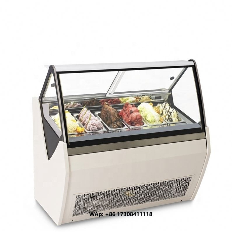 Food Storage Freezer - Etkileyici Cam Kapılı Sandık Tipi Dondurucu