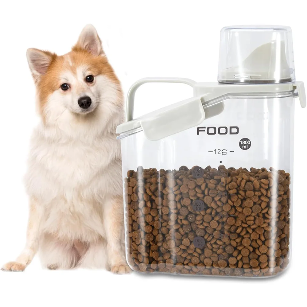 Food Storage Freeze Dried - Evcil hayvan maması için kilitlenebilir kova,