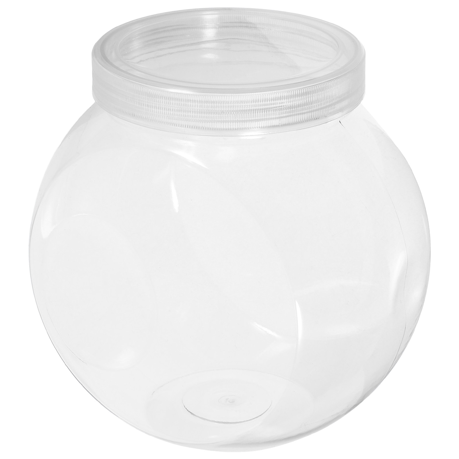 Food Storage With Lids - 3 Adet Şeffaf Tatlı Kavanozu 1500Ml