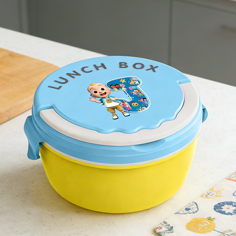 Food Storage And - Cocomelon'lar Öğle Yemeği Kutuları Taşınabilir Bento