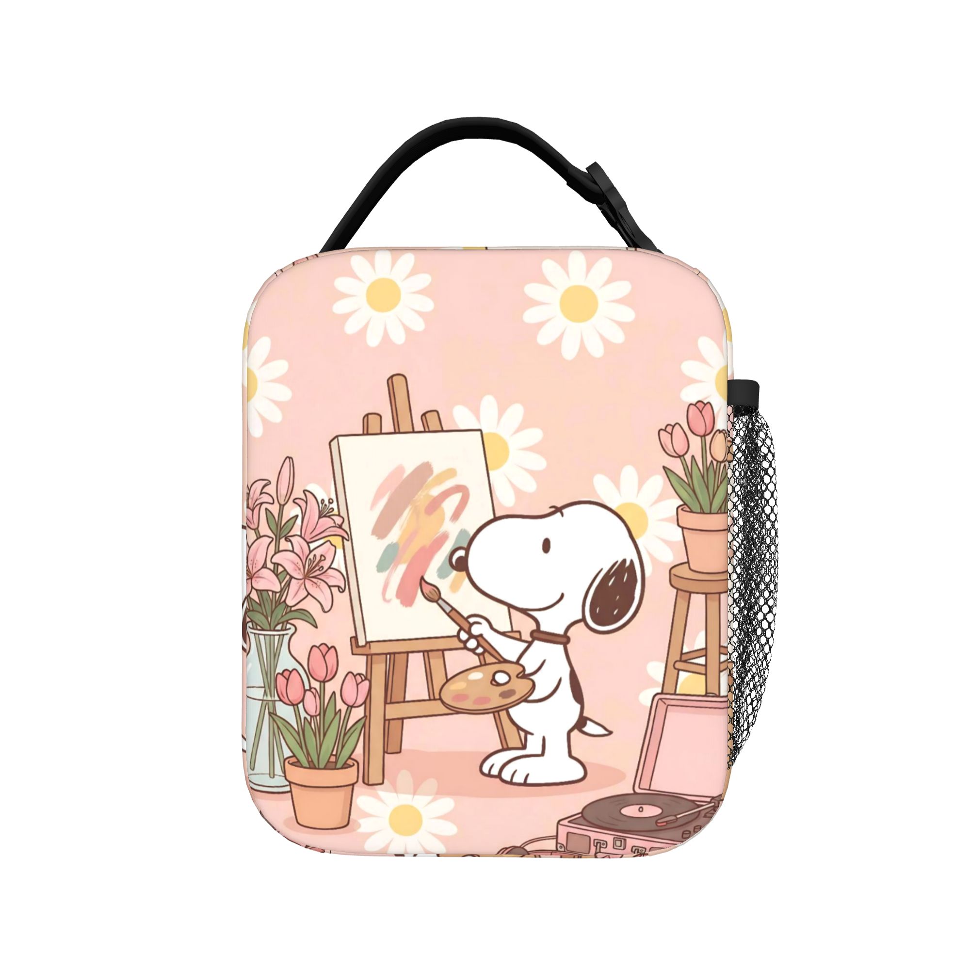 Food Storage Equipment - Sevimli S-Snoopys Yalıtımlı Öğle Yemeği Çantası