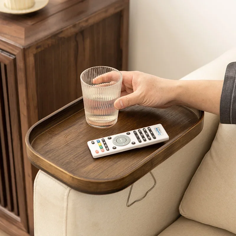 Storage Food Tray - Kanepe Yanı Klipsli Tepsi Masası, Klipsli