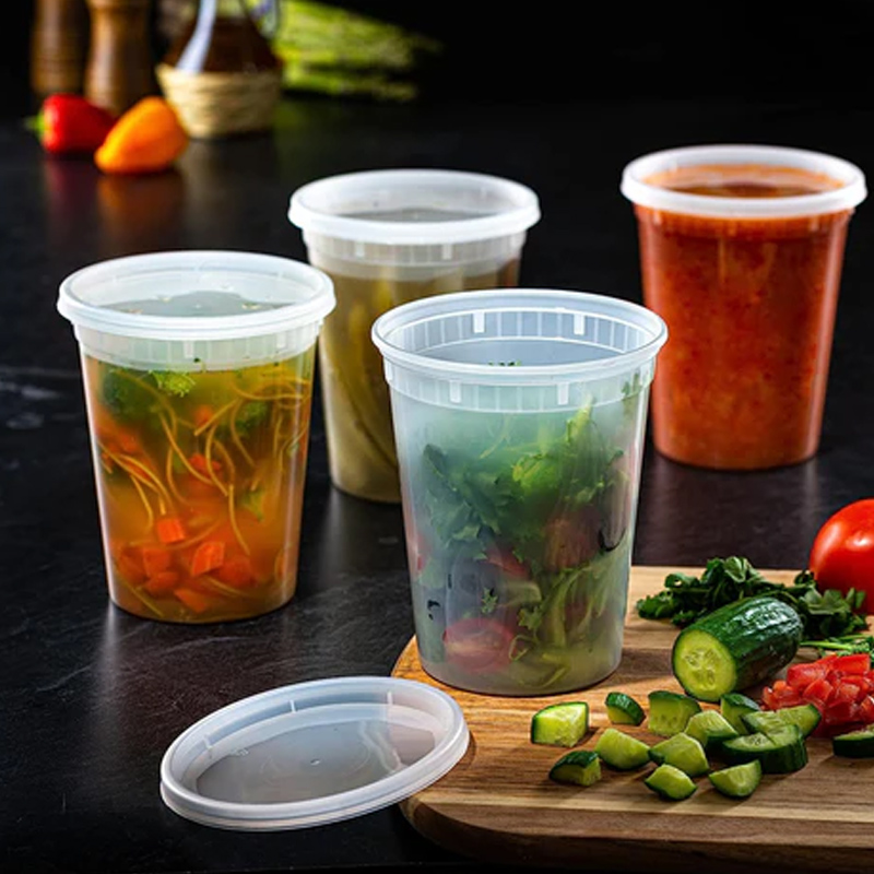 Food Storage Safe - Gıda depolama kapaklı konteynerler dondurucu saklama