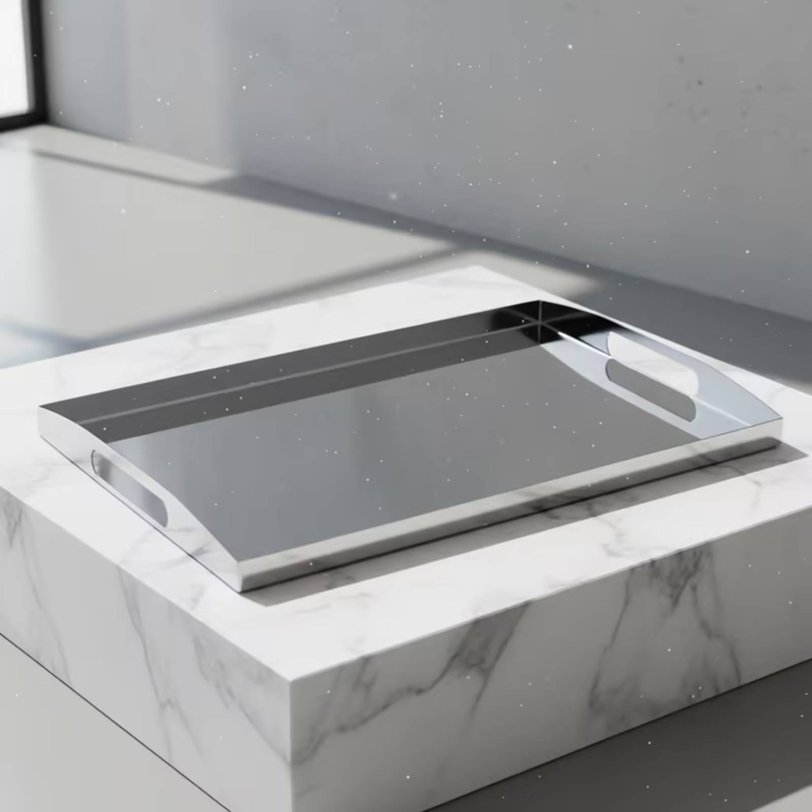 Paslanmaz Çelik Tepsi Aynalı T - Storage Food Tray incelemesi ve fiyatı