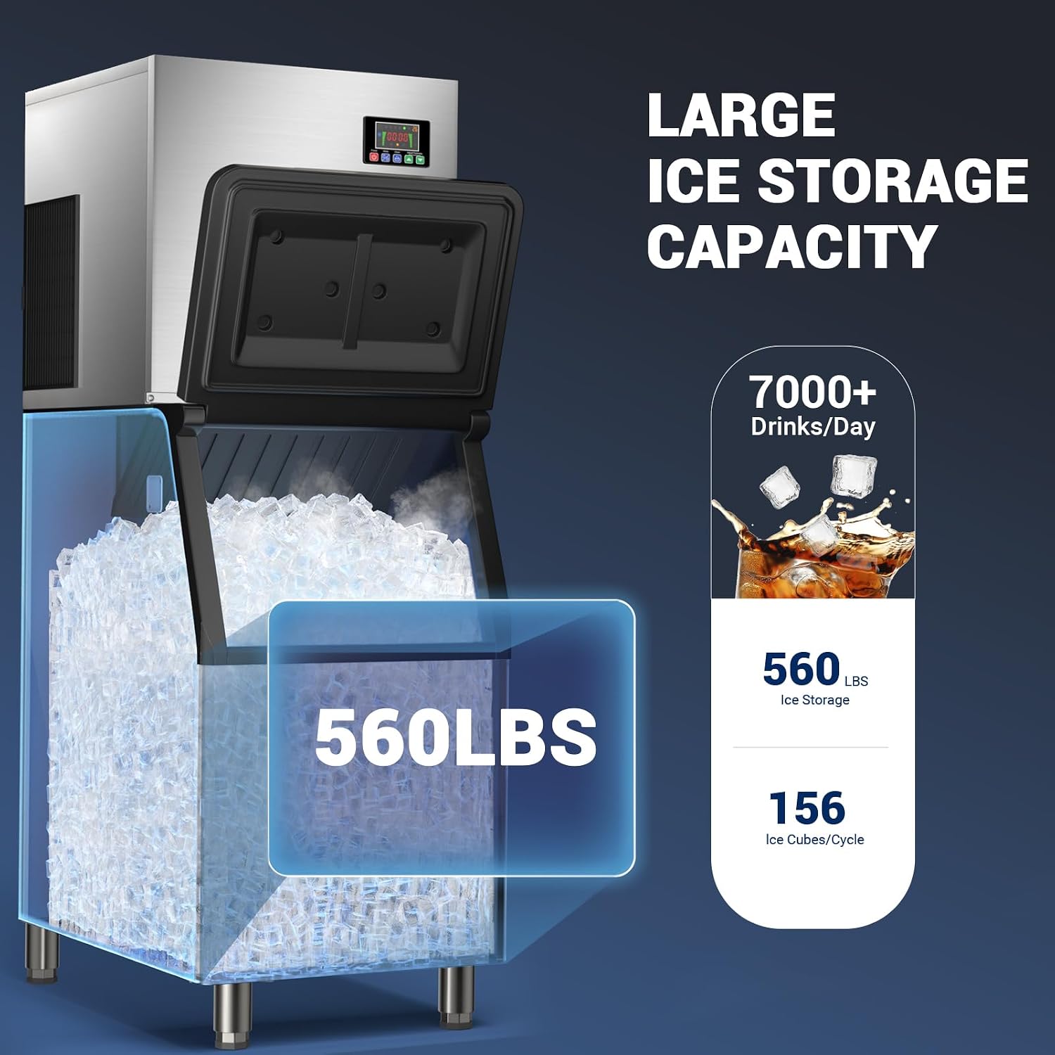 560 LBS Depolama Hazneli Ticar - Food Storage In Restaurant incelemesi ve fiyatı