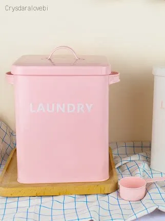 Pembe Beyaz Mutfak Banyo Çamaş - Food Storage Metal Box incelemesi ve fiyatı