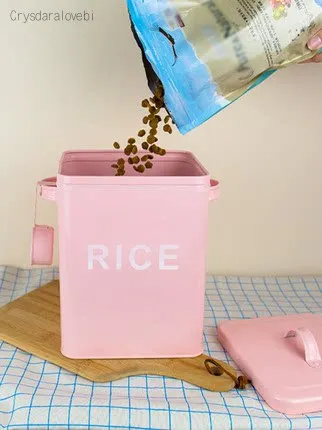 Pembe Beyaz Mutfak Banyo Çamaş - Food Storage Metal Box incelemesi ve fiyatı