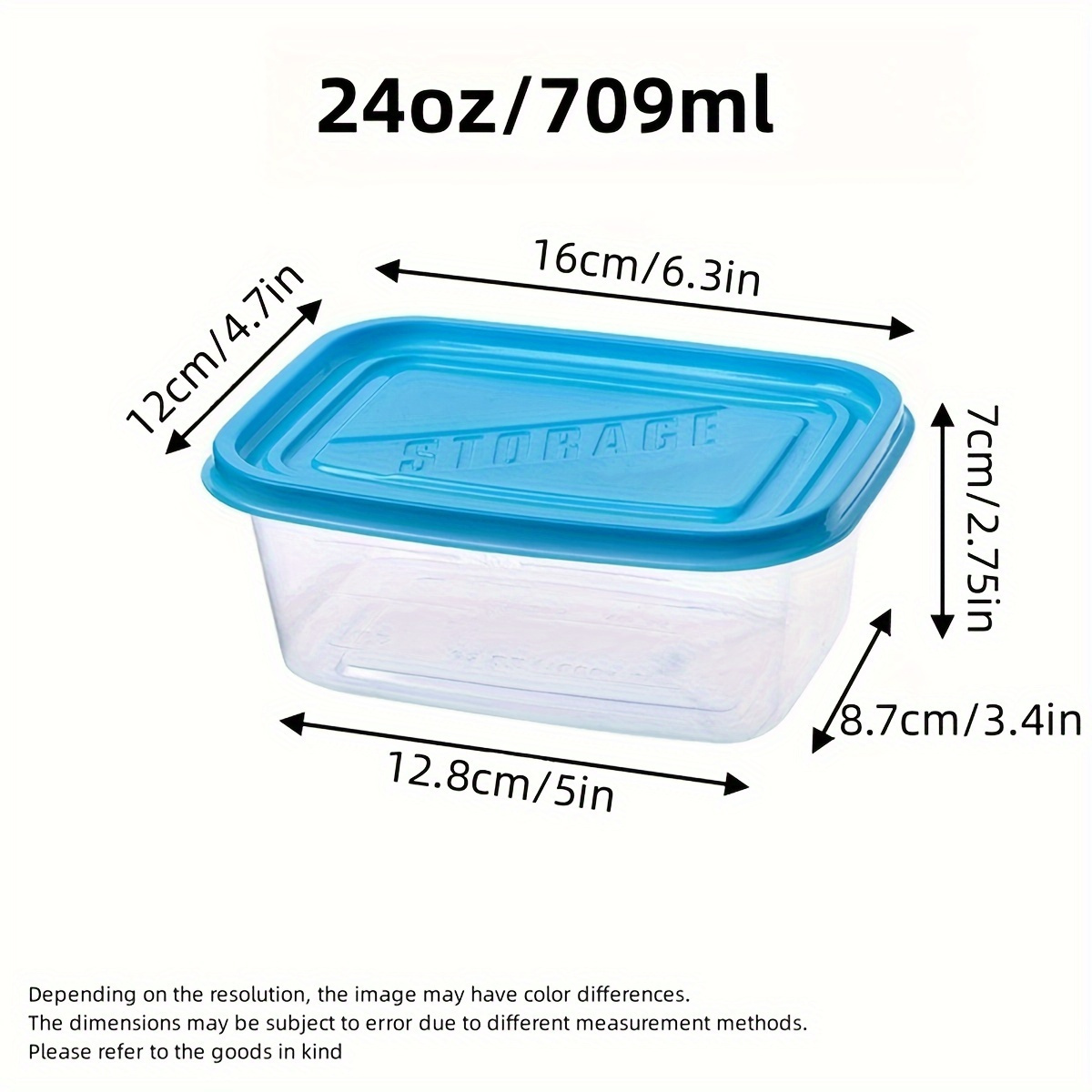 6'lı Şeffaf İstiflenebilir Pla - Food Storage Boxes With Lids incelemesi ve fiyatı