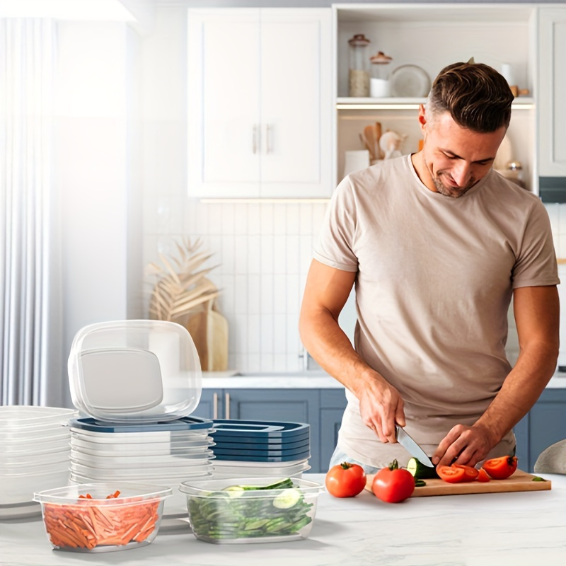 6'lı Şeffaf İstiflenebilir Pla - Food Storage Boxes With Lids incelemesi ve fiyatı