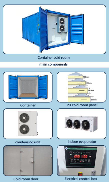 Yüksek Kaliteli 20ft Reefer Ko - Food Storage Freezer incelemesi ve fiyatı