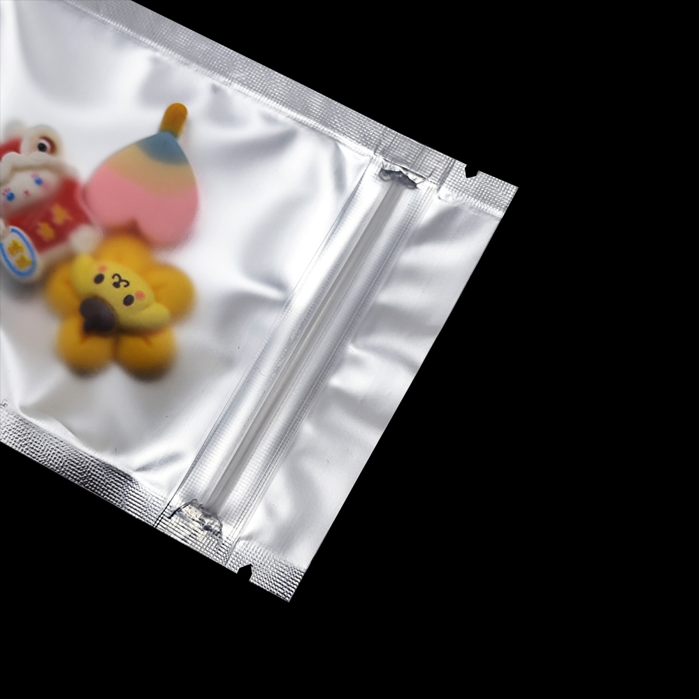 100 adet/grup Mat Şeffaf Zip K - Food Storage In Mylar Bags incelemesi ve fiyatı