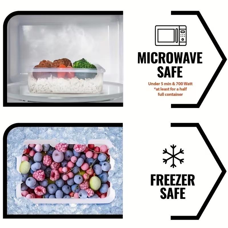 4 Parçalı Şeffaf Gıda Saklama  - Food Storage Boxes With Lids incelemesi ve fiyatı