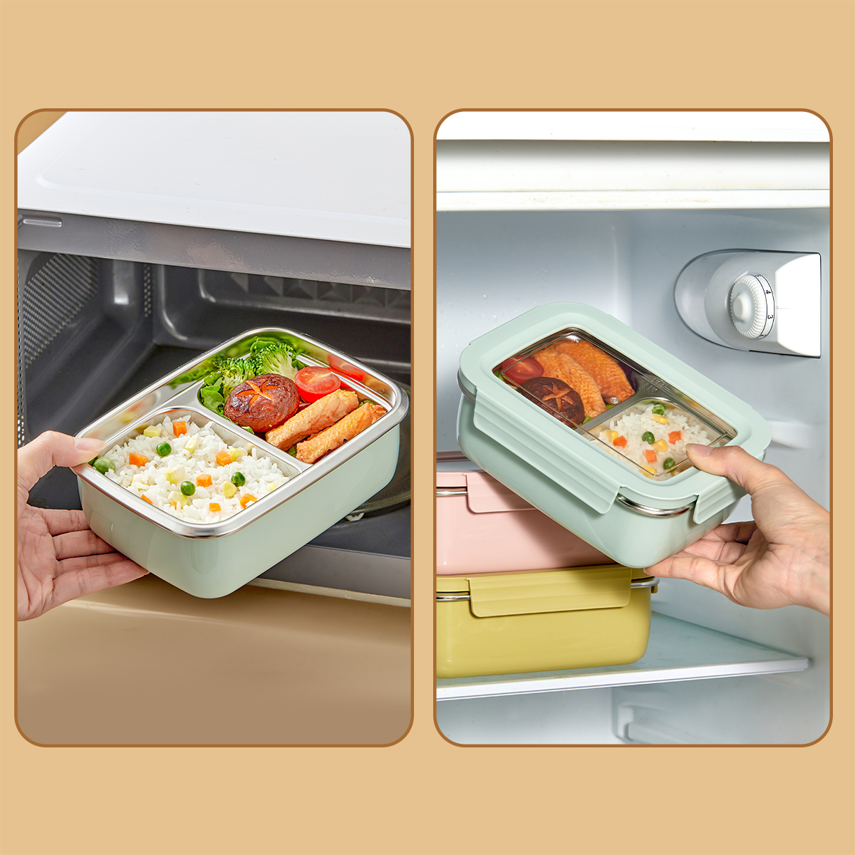 Mikrodalga 304 Paslanmaz Çelik - Food Storage Safe incelemesi ve fiyatı