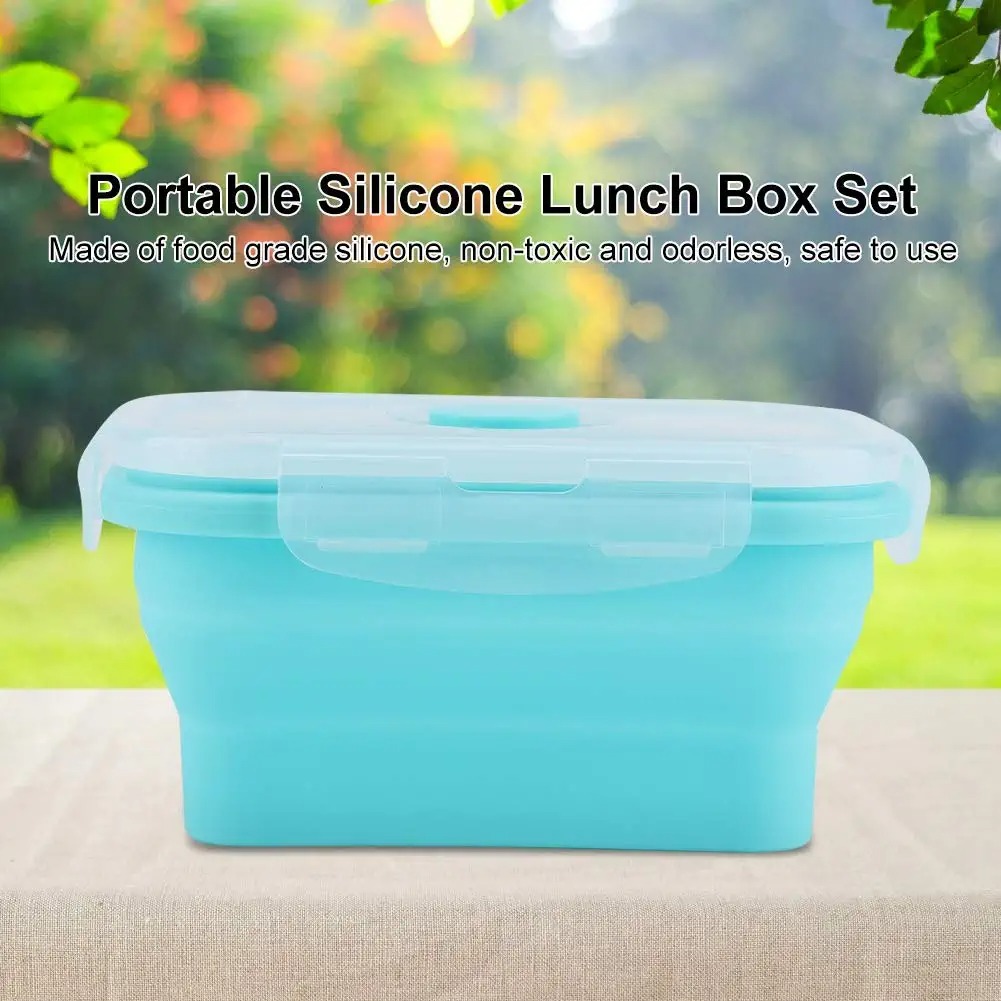 4 boyutları Katlanabilir Silik - Food Storage Tupperware incelemesi ve fiyatı