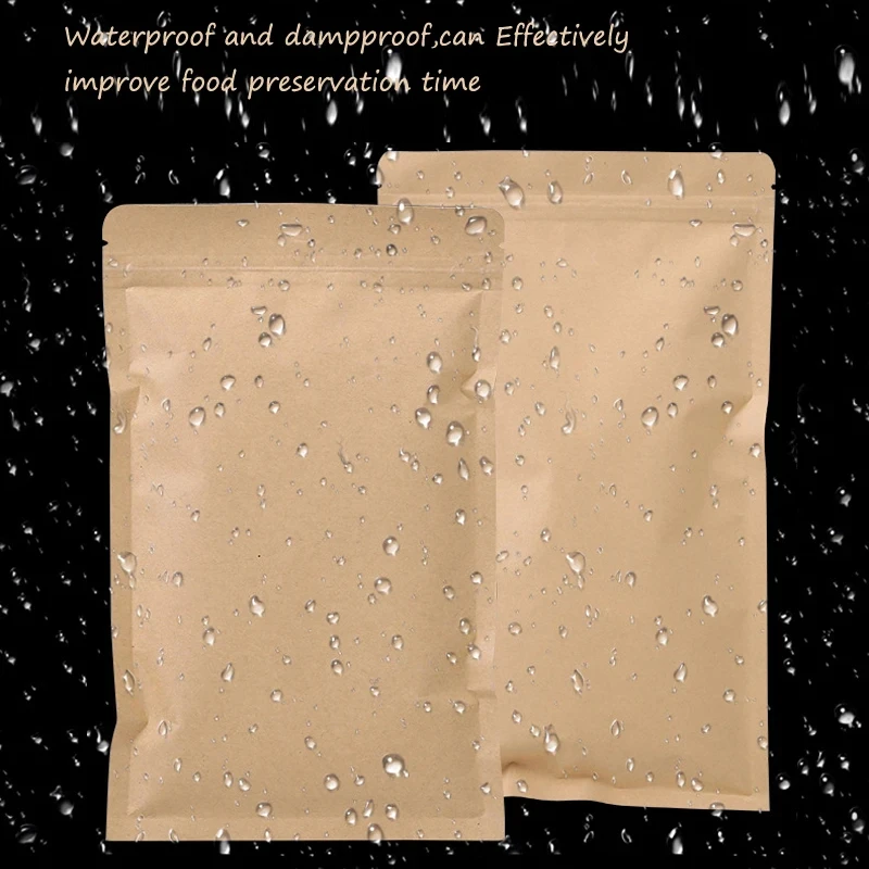 100 adet kahverengi Kraft kağı - Food Storage And incelemesi ve fiyatı