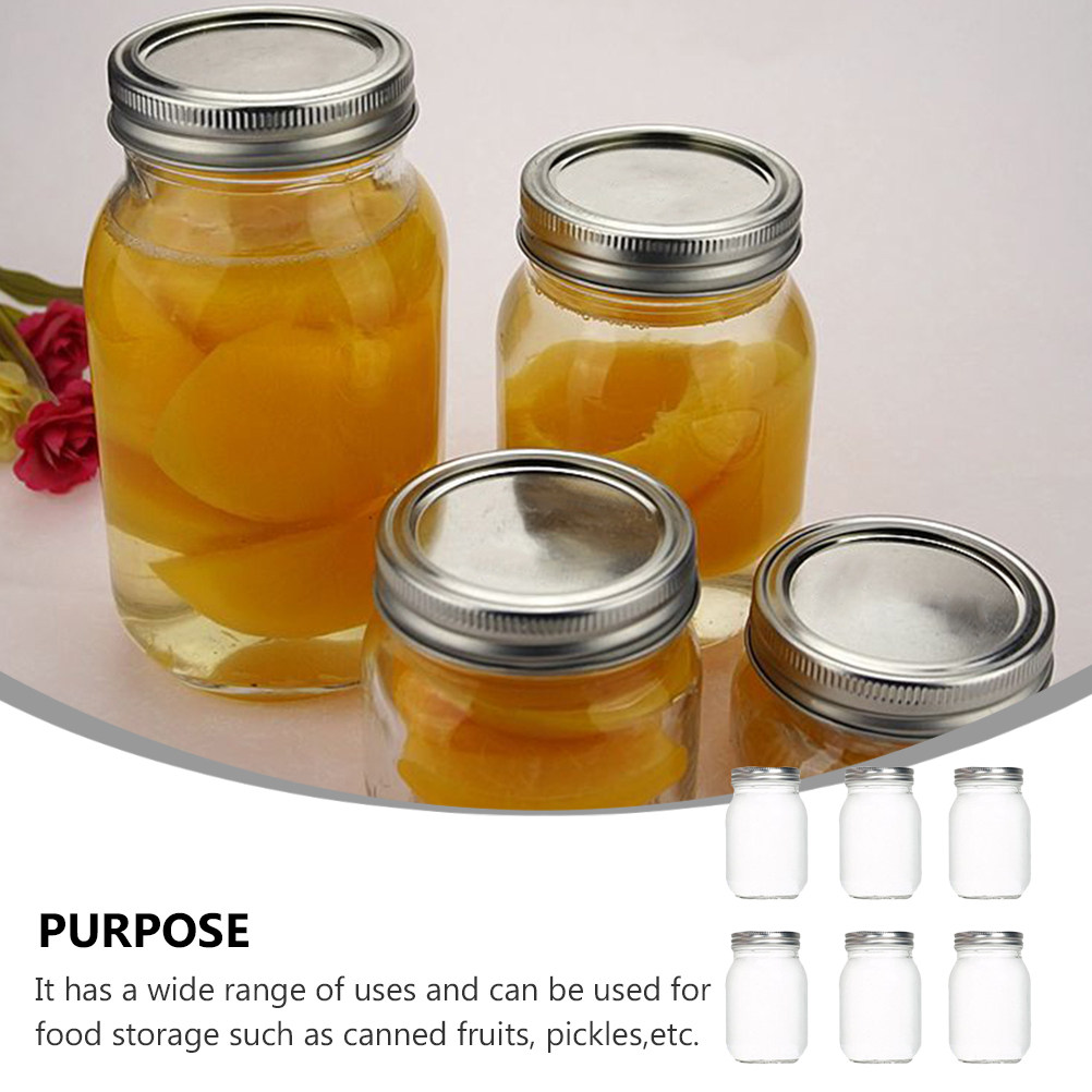 6 adet şeffaf yuvarlak cam kav - Food Storage With Lids incelemesi ve fiyatı
