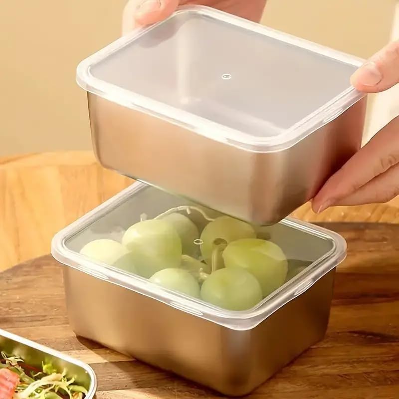 Paslanmaz Çelik Gıda Saklama K - Food Storage Metal Box incelemesi ve fiyatı