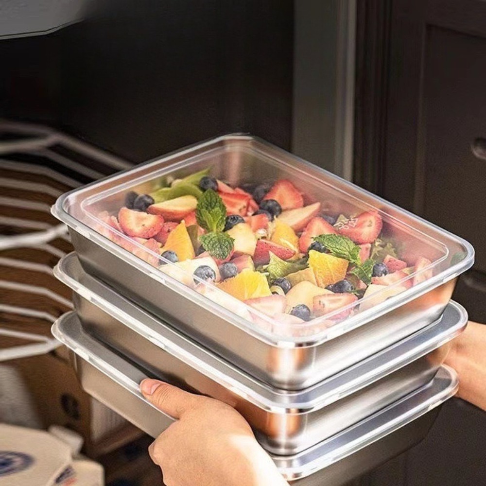 Gıda Sınıfı Paslanmaz Çelik Ka - Food Storage Boxes With Lids incelemesi ve fiyatı
