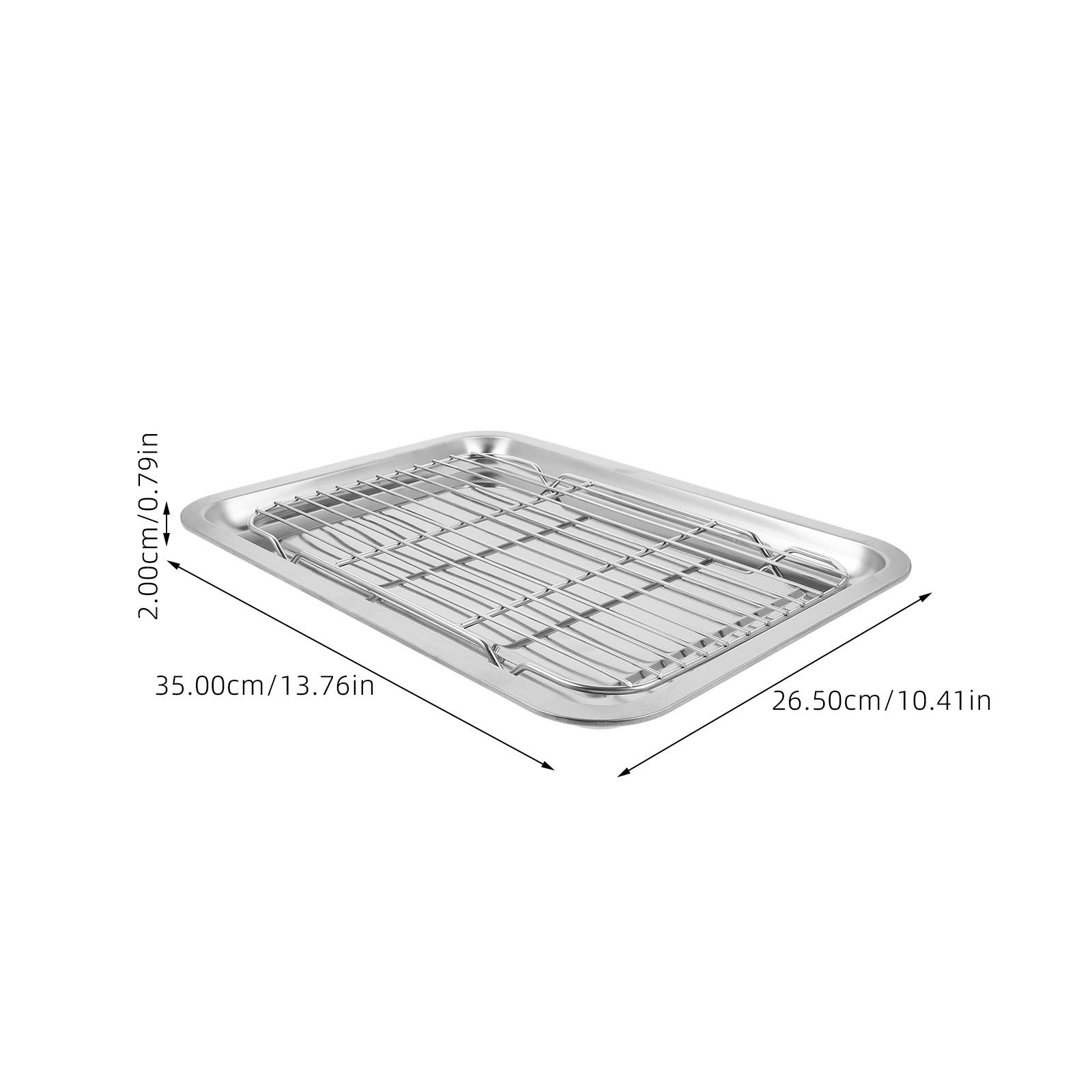 1 Set Paslanmaz Çelik Tel Pişi - Storage Food Tray incelemesi ve fiyatı