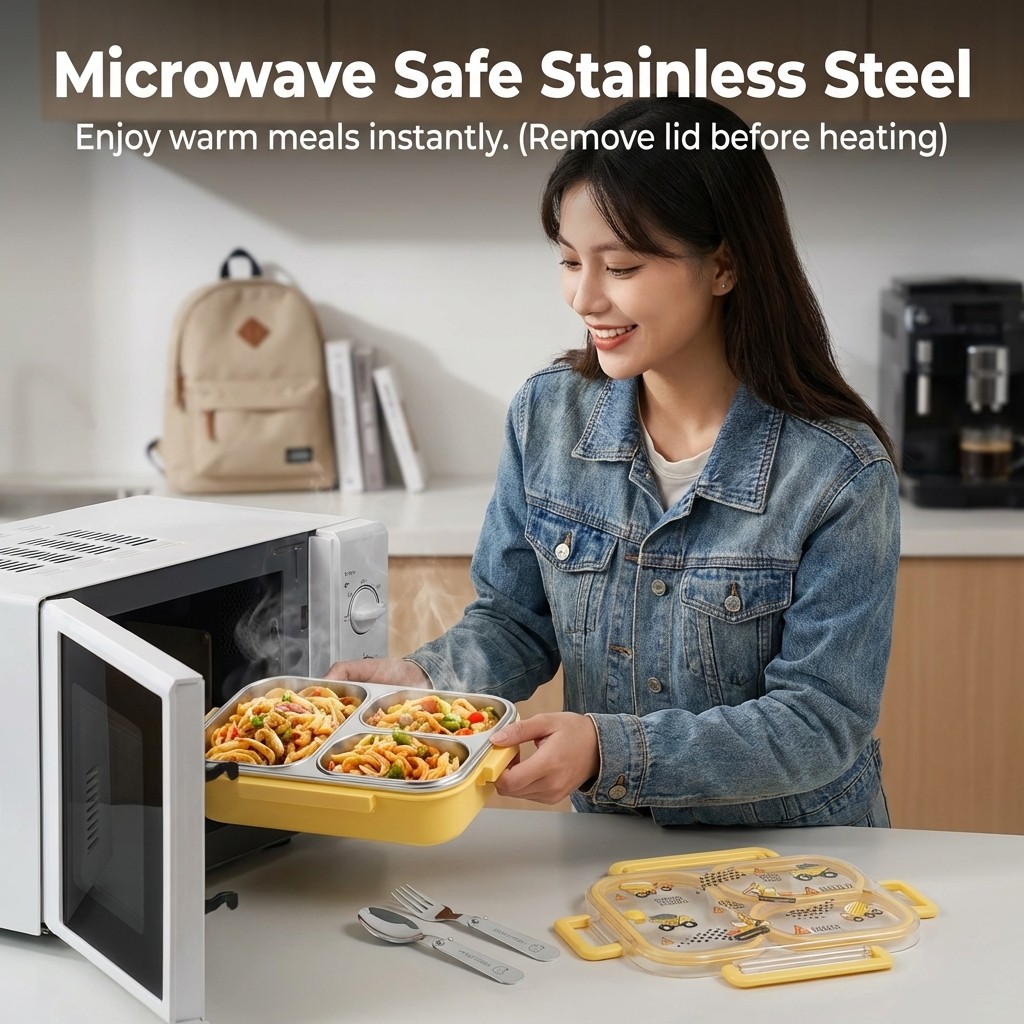 900ML Sevimli 304 Paslanmaz Çe - Food Storage Safe incelemesi ve fiyatı