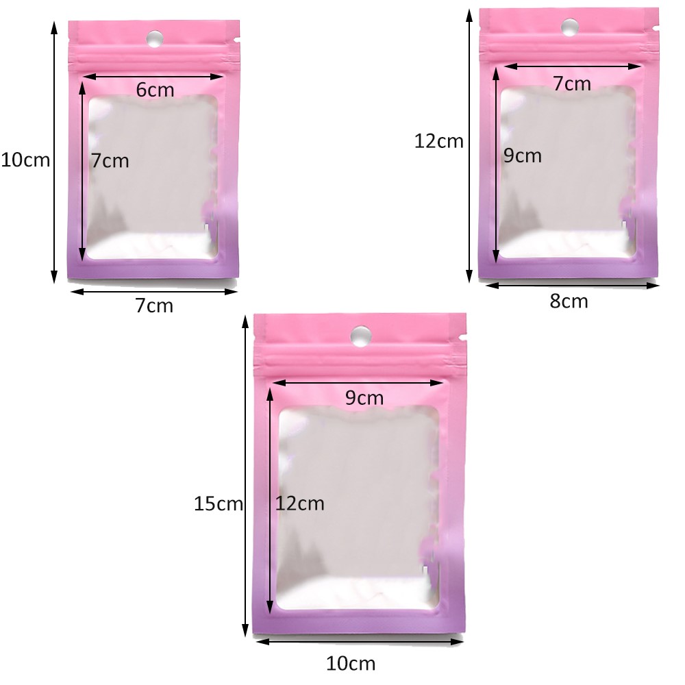 50 adet Degrade Çanta Açılıp K - Food Storage In Mylar Bags incelemesi ve fiyatı