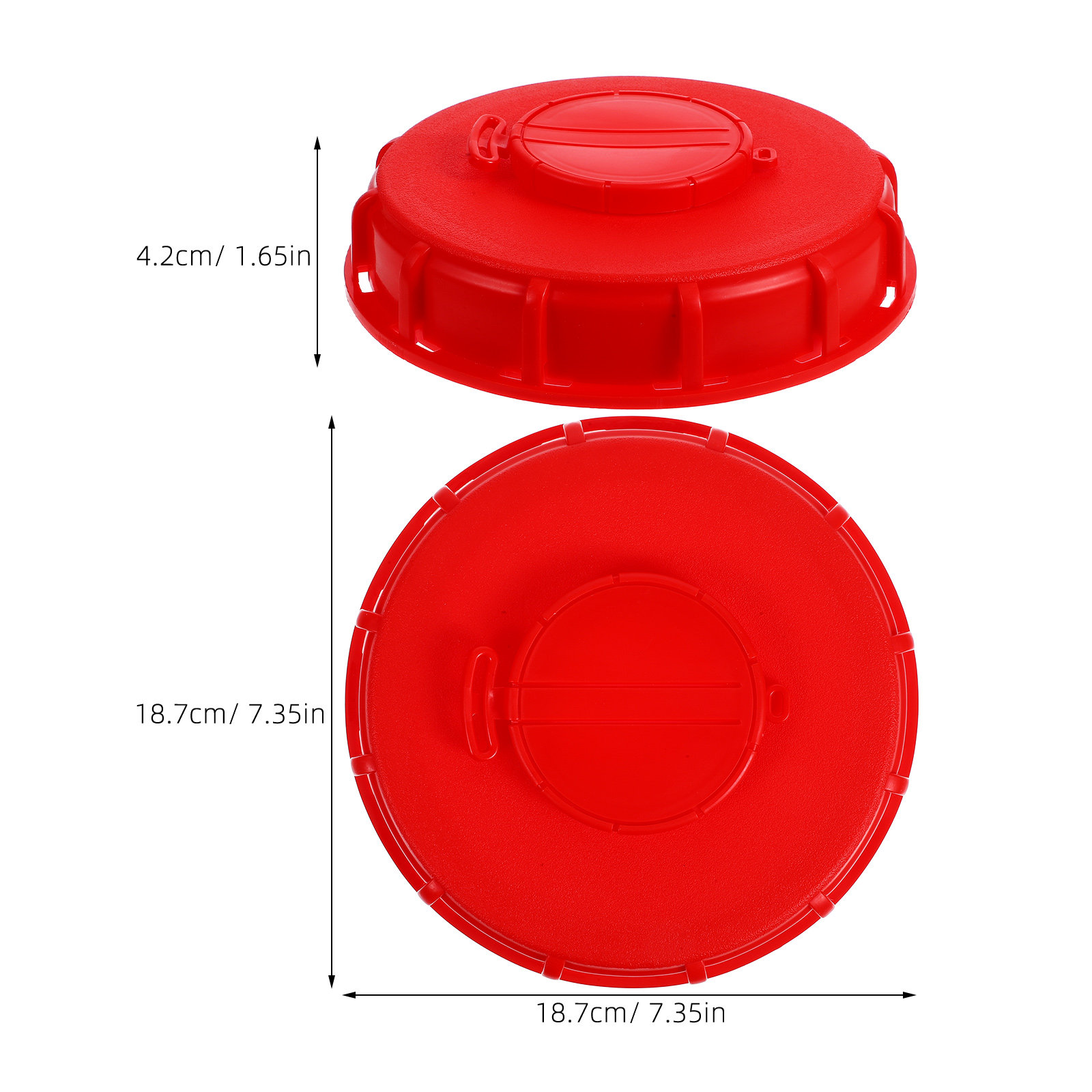IBC Tote Kapağı Kırmızı 16.2cm - Food Storage With Lids incelemesi ve fiyatı