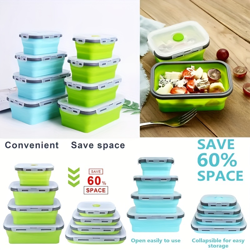 1/4 adet Katlanabilir Silikon  - Food Storage Tupperware incelemesi ve fiyatı