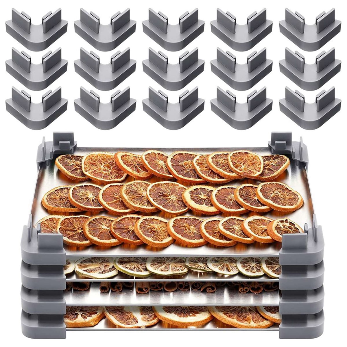 AA51 32 Parçalı Tepsi İstifley - Food Storage Freeze Dried incelemesi ve fiyatı