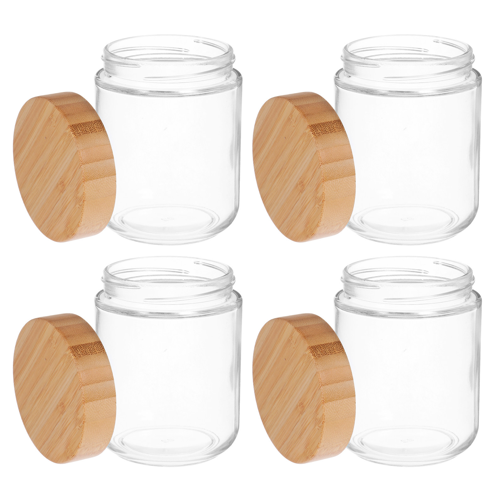 4 Adet Cam Mutfak Saklama Kava - Food Storage With Lids incelemesi ve fiyatı