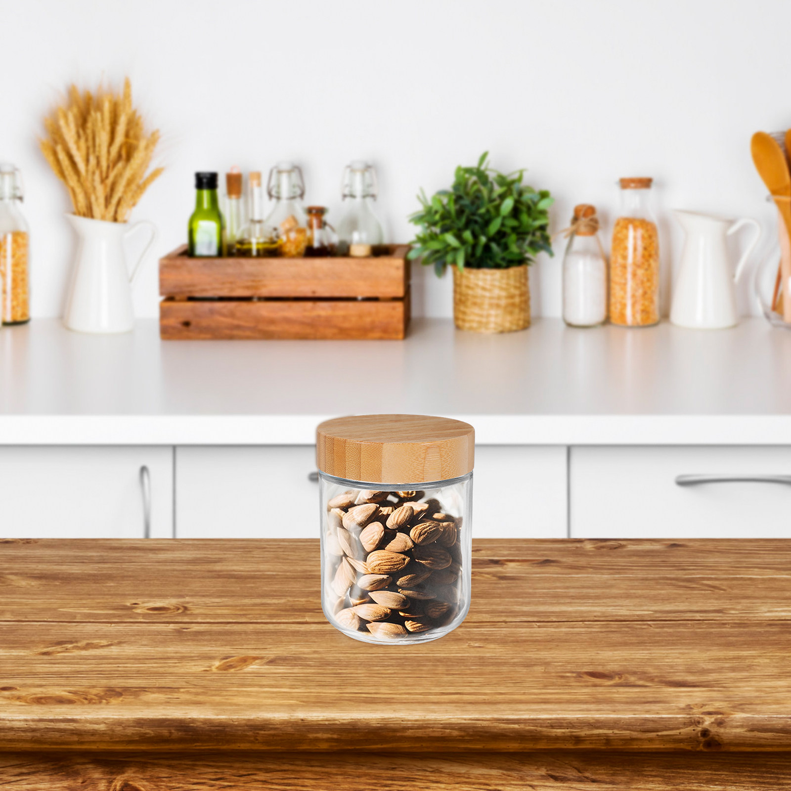 4 Adet Cam Mutfak Saklama Kava - Food Storage With Lids incelemesi ve fiyatı