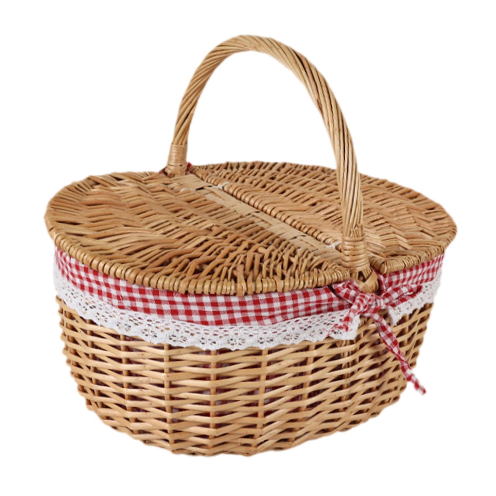Kapaklı ve Saplı Hasır Piknik  - Food Storage With Lids incelemesi ve fiyatı