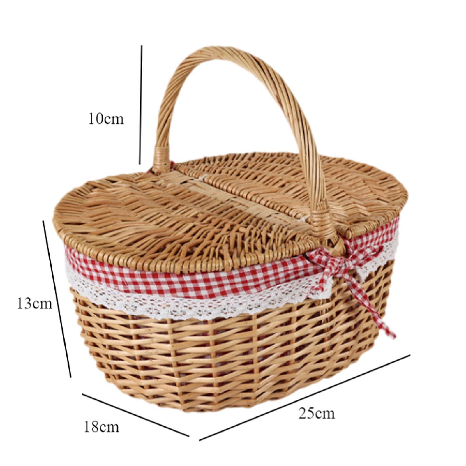 Kapaklı ve Saplı Hasır Piknik  - Food Storage With Lids incelemesi ve fiyatı