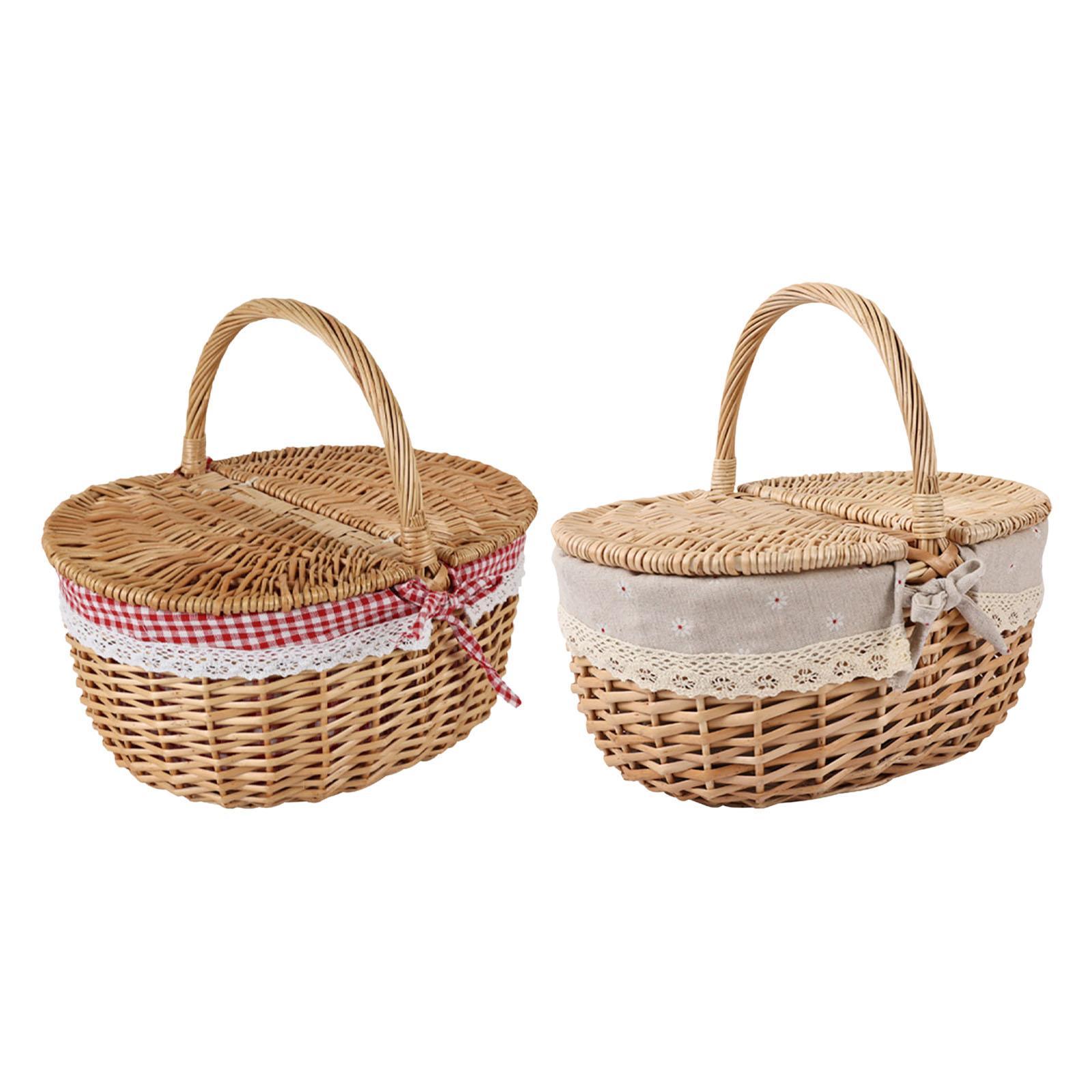 Kapaklı ve Saplı Hasır Piknik  - Food Storage With Lids incelemesi ve fiyatı