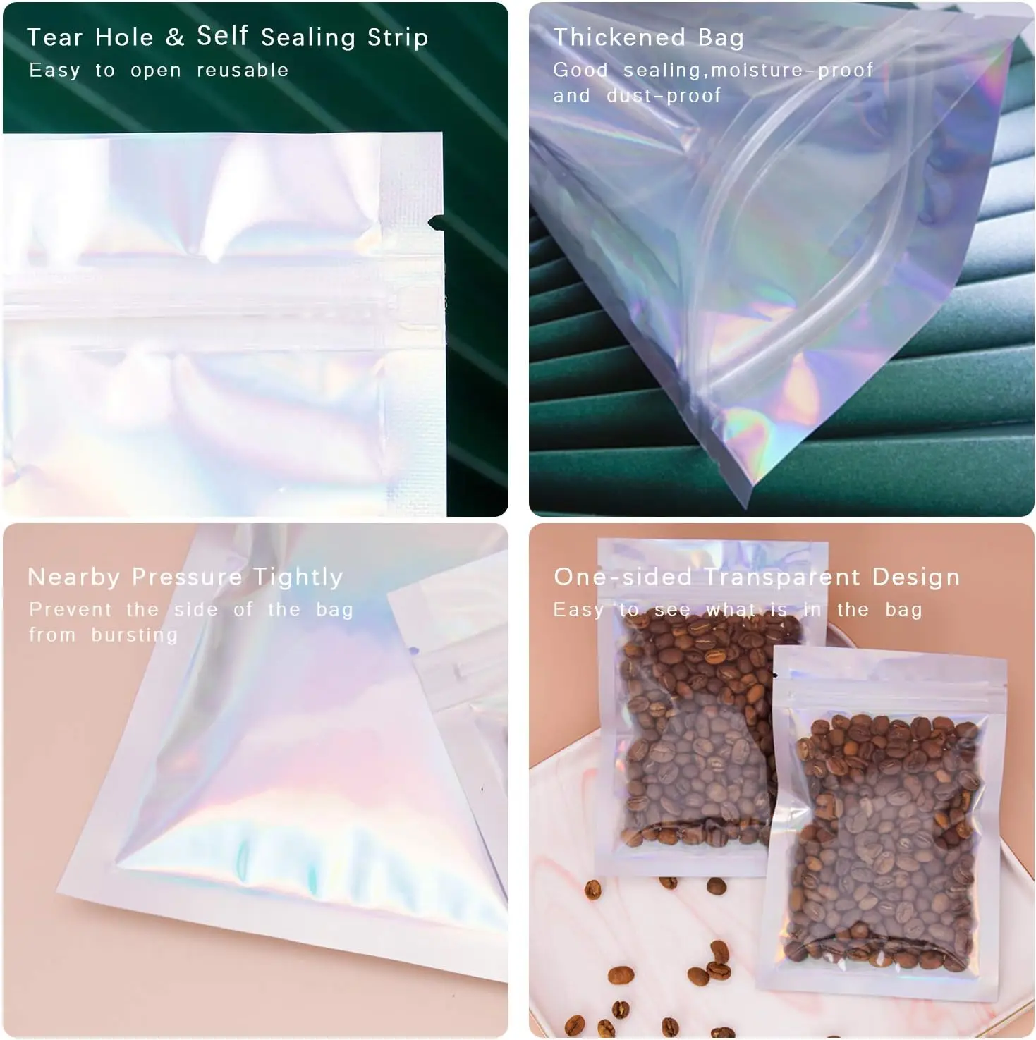 Açılıp Kapanabilir Holografik  - Food Storage In Mylar Bags incelemesi ve fiyatı