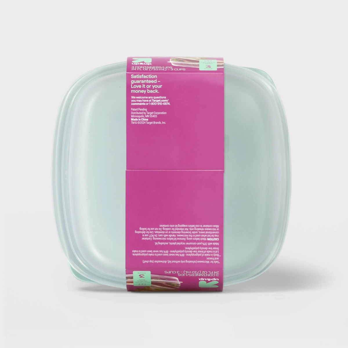 2026 Yeni 3'lü Paket 24oz Kare - Food Storage Freezer incelemesi ve fiyatı